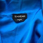 Bebe  Blue Long Sleeved Blouse Photo 3