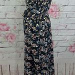 Dalia MacPhee Women's One Shoulder Tie Waist Floral Flowy Dress Multicolor M Size M Photo 8