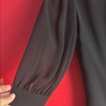 HeartSoul Black Backless Blouse Size XS Photo 4