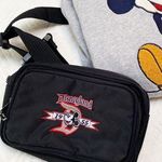 Disneyland Resort Fanny/Shoulder Pack Mickey Mouse 1955 Logo embroidery Photo 0