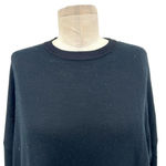 Derek Lam  10 Crosby Runway Oversized Crew‎ Neck Black Nude Dot Back Size Small Photo 3