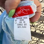 Vintage Jerri Lee New York baby blue crêpe lace bib front prairie dress 11 Size undefined Photo 8