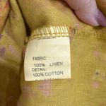 Floral Yellow Dress Size XS Photo 5