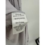 Vocal Open Front Sleeveless Cardigan Women M Lilac Purple Beaded Long Duster NWT Photo 7