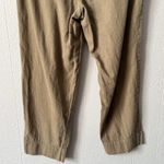 Madewell Womens Pants 6 Linen Cotton Cropped High Rise Boho Chic Beachy Coastal Photo 6