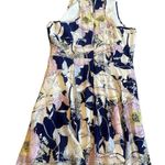 Yumi Kim  Bora Bora Navy Dream Maxi Dress Sleeveless Silk Size Medium Women's Photo 11