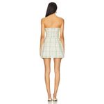 Amanda Uprichard Strapless Bethany Skort Romper White Tweed size Small Photo 3