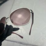 Coach  Women’s Pink Lens Aviator Sunglasses Photo 5