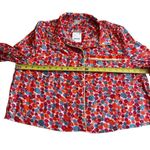 Free People Size L Pillow Talk Satin Pajama Set Red Poppy Floral Print Silky New Photo 11