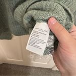 American Eagle Outfitters Green Soft Collared Quarter Button Up Sweater Photo 4