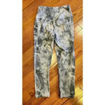 Gottex X by  Women's Gray and White Athletic Leggings Size Small Yoga Running Photo 4