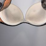 Victoria's Secret  Very Sexy Strapless Black Lace Pink Bow Bra Photo 7