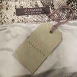 ALLSAINTS ππ Lena Oba Leather Skirt ~ Snake Green Photo 12