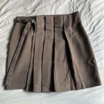 Princess Polly  pleated houndstooth plaid skirt Photo 0