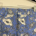 Gap Blue Floral City Fit Shorts Size 4‎ Photo 2