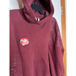 Adidas  Originals‎ CNY Women Burgundy Hoodie XL Photo 2