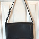 Ecco  black leather bag shoulder bag class stylish Photo 0