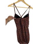 Dreamsuit Swimsuit Leopard Keyhole Onepiece Rouched Size 12 Slimming Shapewear Photo 1