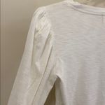 Nation Ltd  Loren Smocked Peasant Tee in off white size XS Photo 4