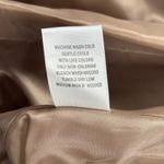 Dress Barn  XL Military Jacket Gold Button Blazer Tan Khaki Utility Safari Chic Photo 7