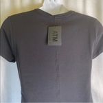 Anthony Thomas Melillo ATM  Cotton Short-Sleeve Cross Front T-Shirt Dress Medium Photo 11