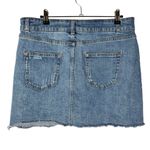 Wild Fable Blue Denim Cut Off Mini Skirt 12 Photo 2