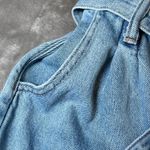 American Eagle  Outfitters High Rise Mom Jeans Womens 4 Belted Paperbag Waist Photo 14