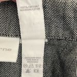 Liz Claiborne Women Jean Jacket L Black Herringbone Substantial Western Cowgirl Photo 9