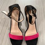 Elegant Black and Pink Women's Heels NWOT size 7.5 Photo 4