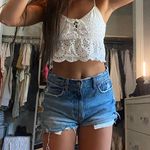 Aerie Eyelet Crop Top Photo 0