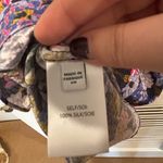 Tanya Taylor Kendall Silk Floral Print Sleeveless Tie Neck Halter Top Size 12 Photo 6