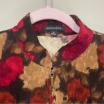 Notations  Floral Zip Jacket Vintage Style Photo 2
