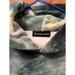 SPARK PAWS VELVET UNISEX GREEN & WHITE VELVET HOODIE Size XL Green Photo 2