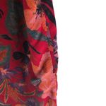 Kopelle Vintage Shift Dress Pockets Short Sleeve Floral Red Pink M? Size M Photo 1