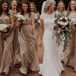 Baltic Born NWT Athena Gold Maxi Dress Metallic XS Photo 1