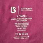 Buffbunny Collection BuffBunny Botanical‎ Tank Top Women's XS Pink Berry Cutout Open Back Curved Hem Photo 4