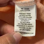 Walt Disney World Medium Peach Gold Puffy Glitter Long Sleeve Spirit Jersey Logo Orange Photo 3