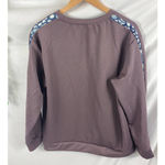 Nicole Miller NWOT  Sport Scuba Activewear Crewneck Sweatshirt XL Photo 4