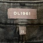 DL1961 Georgia Studded Mini Jean Skirt Faded Black Size 28 Photo 6