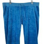 Juicy Couture Blue Velour Pants Photo 3