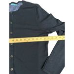 J. McLaughlin  Women's‎ Large Cardigan Button Front Ribbed Cotton Blue #N1-6 Photo 3