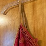 Miss Me Suede Strap Sleeveless Dress Lace At Bodice And Hem Rayon NWT Large Photo 1