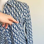 J.Crew Seahorse Linen Blend Button Down Boy Shirt Size 6 Nautical Photo 7