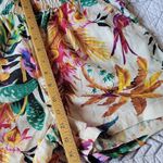 RACHEL Roy Line Floral Green and Yellow Bermuda Shorts Tropical Print Size S Photo 6