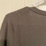 NWOT New York & Company women’s gray diamond checkered button cardigan sweater Size M Photo 6