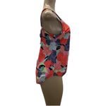 Roatan Size 4X Plus Size Swimwear Bright Floral Print One Piece Suit. New Blue Photo 1