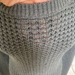 American Eagle Gray Pullover Jegging Sweater Sz M Photo 3