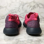 Nike Pink Purple Speckled Roshe Sneakers Photo 3