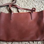 Vince Camuto Chic Brown Leather Tote Bag Photo 1