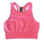 Sweaty Betty  Illusion Seamless Sports Bra Pink US 8-10 Medium Athleisure Photo 0